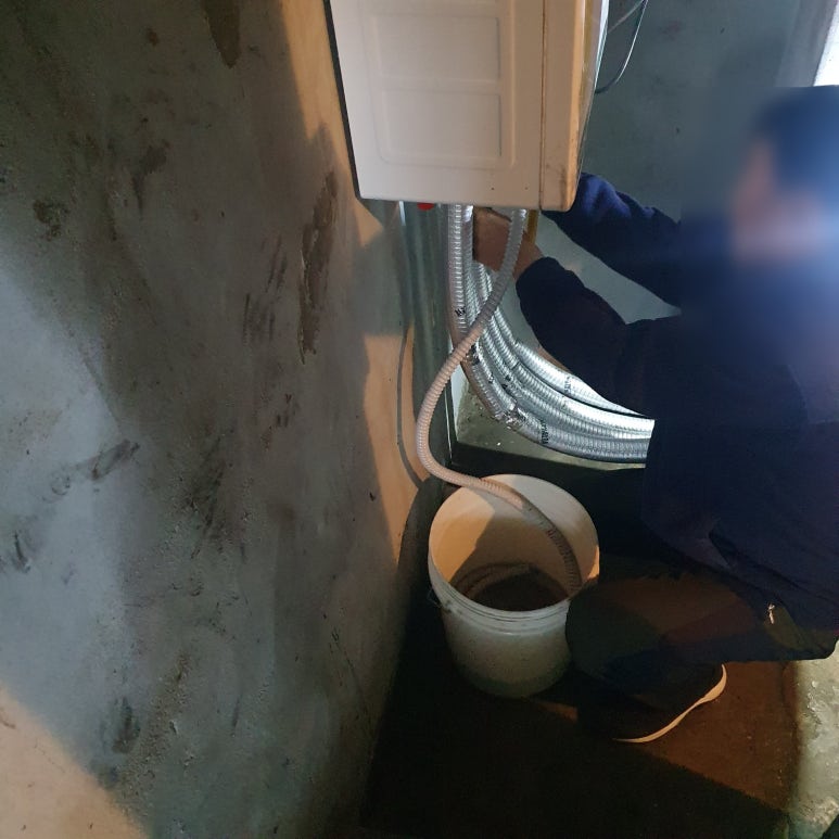 하수구씽크대변기막힘고압세척구원설비 이미지