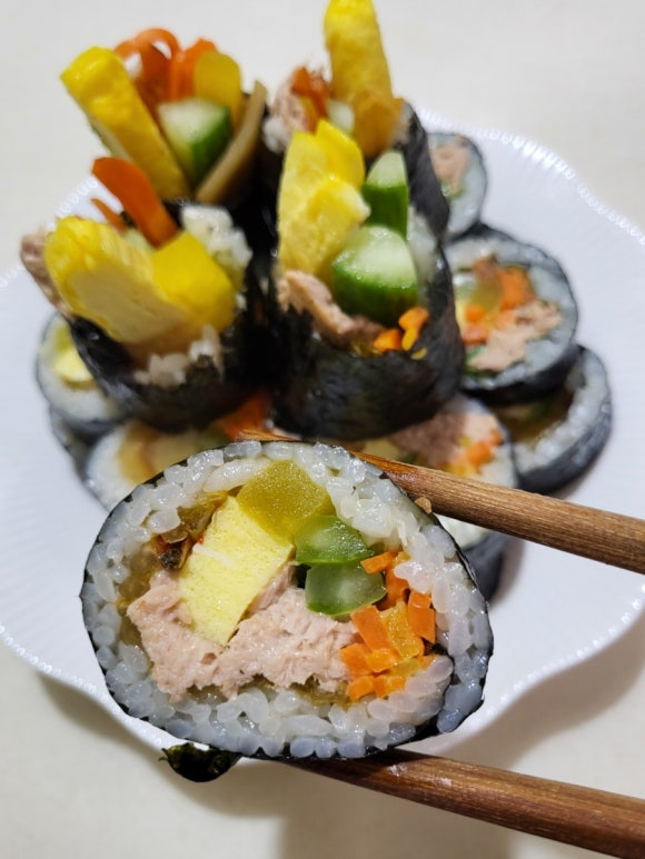 김밥&김밥 이미지