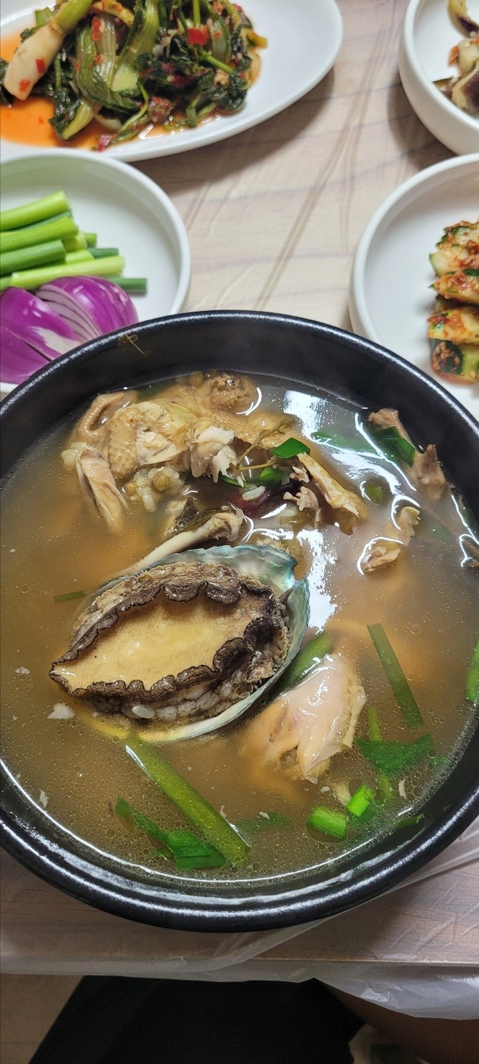 전복삼계탕 이미지
