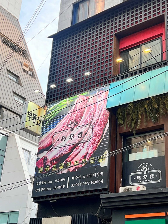 흑우정 이미지