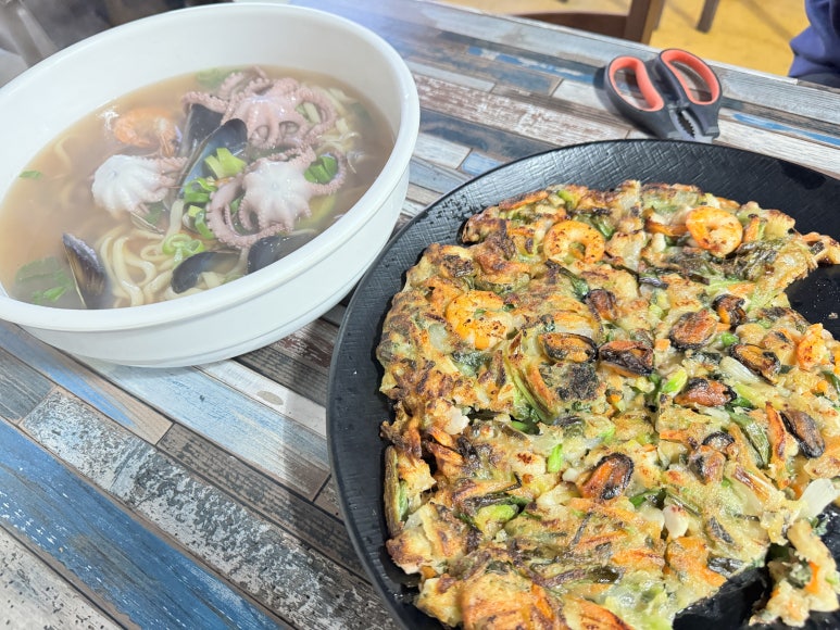 모두다오리 칼국수와 파전 이미지