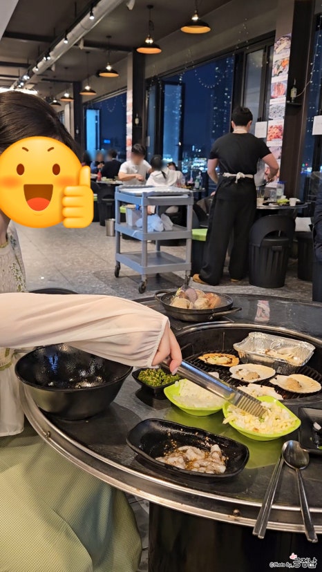 송도 통큰 조개 이미지