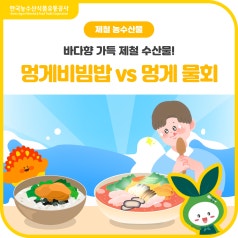 5월 제철 수산물! [멍게비빔밥 vs 멍게 물회] 여러분의 선택은? 바로가기