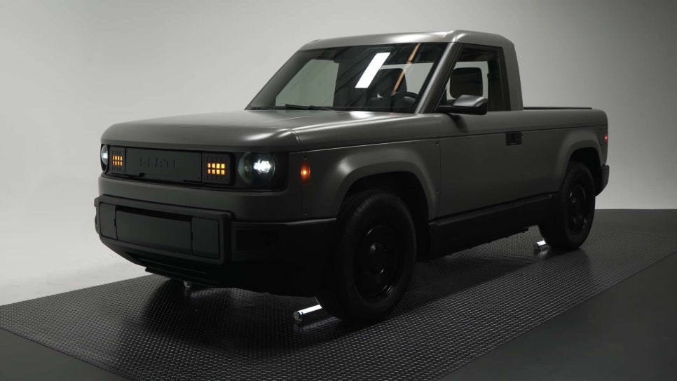 베조스가 투자한 소형 전기차 2천만 원대 전기 픽업, 슬레이트 트럭 (SlateTruc) DIY로 SUV 변신까지 이미지 19