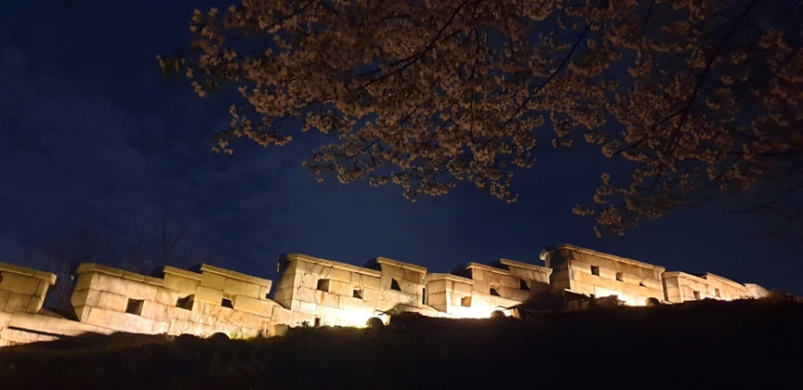 인왕산정상에서 본 이미지