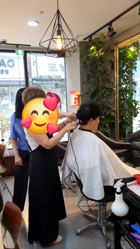 헤어앤바버샵 이루다 이미지