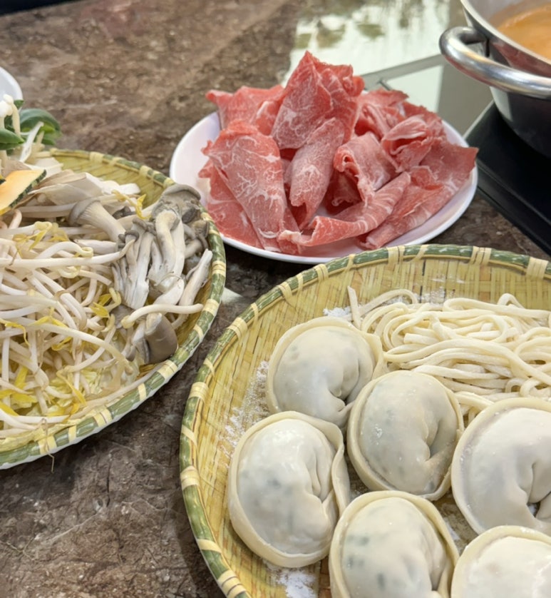 산데미 수제만두 이미지