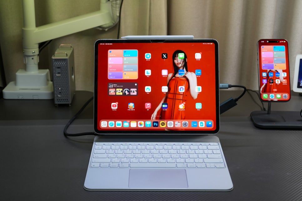 삼성 노트북 갤럭시북 플렉스 듀얼모니터 연결  "티피링크 UA520C USB-C to HDMI 어댑터" 이미지 15