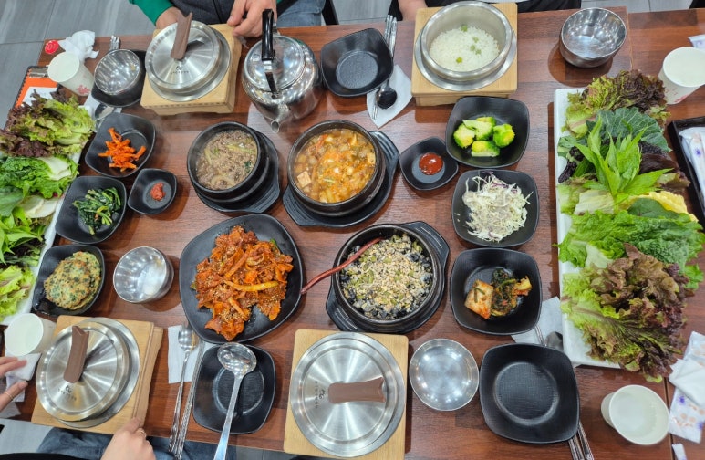 논두렁밥상 이미지