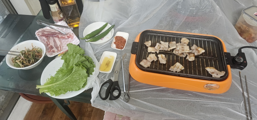 국민마트 정육점 이미지