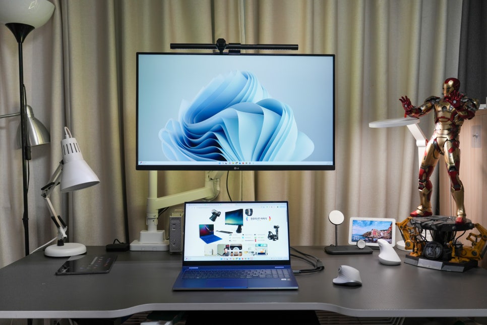삼성 노트북 갤럭시북 플렉스 듀얼모니터 연결  "티피링크 UA520C USB-C to HDMI 어댑터" 이미지 17
