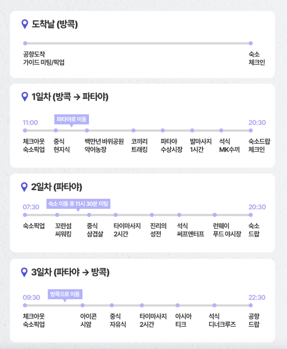 방콕 파타야 3박 4일 가족여행 일정: 관광과 휴양 완벽 조화 — 사진 5