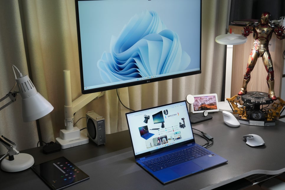 삼성 노트북 갤럭시북 플렉스 듀얼모니터 연결  "티피링크 UA520C USB-C to HDMI 어댑터" 이미지 14