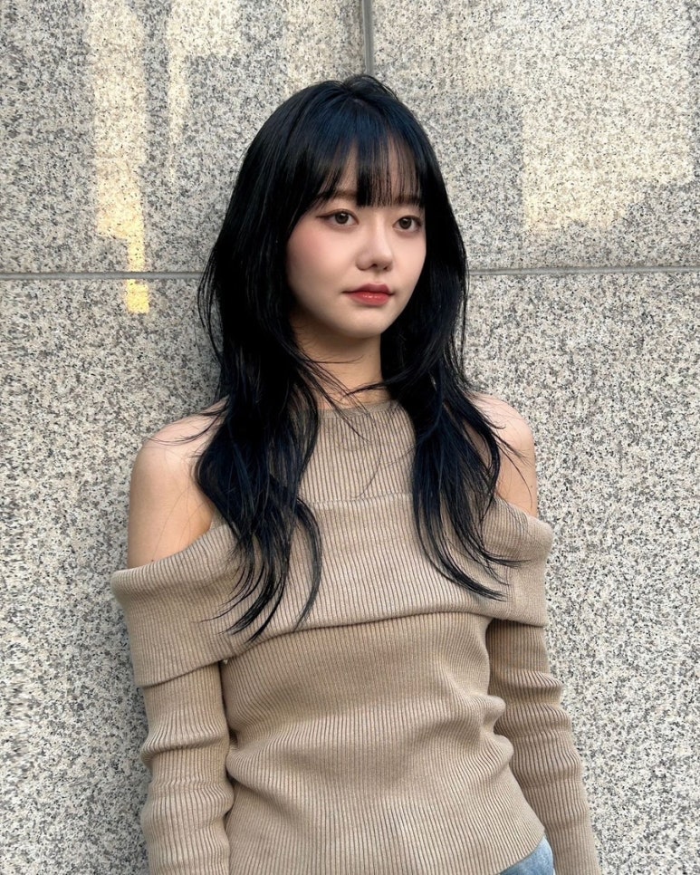 금빛헤어 이미지