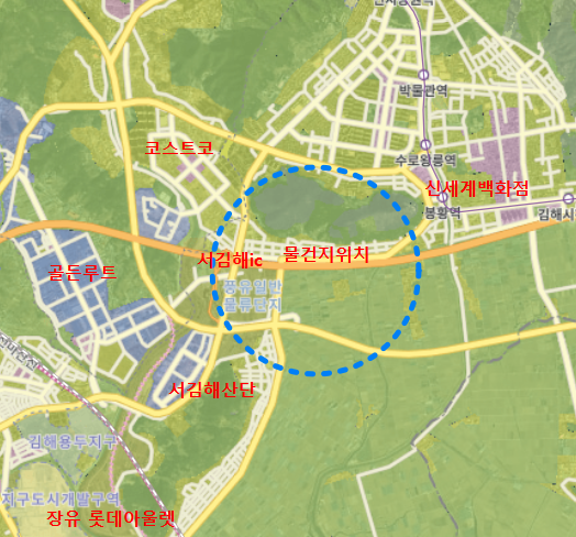 진영IC(진입로) 이미지