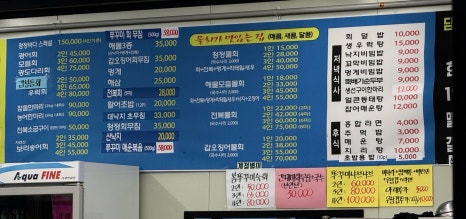 청정바다 이미지