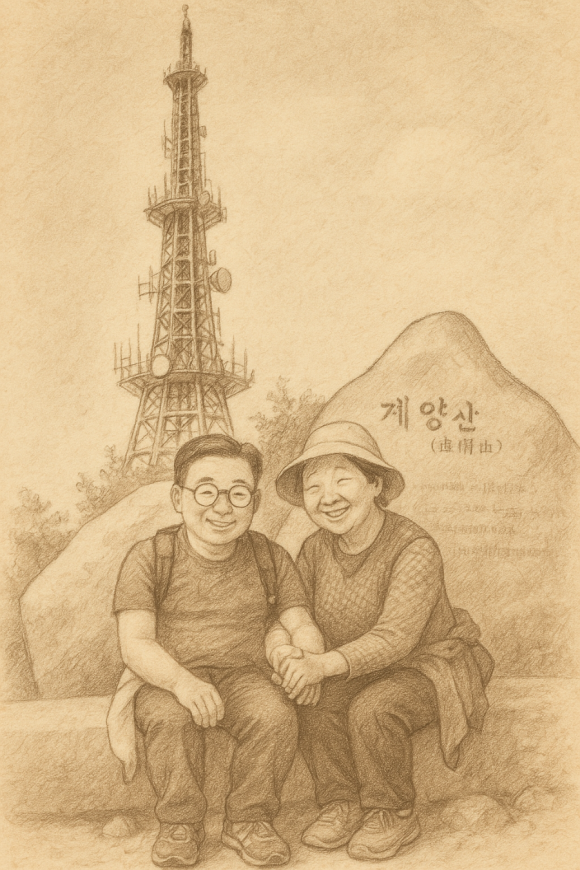 계양산정상 이미지