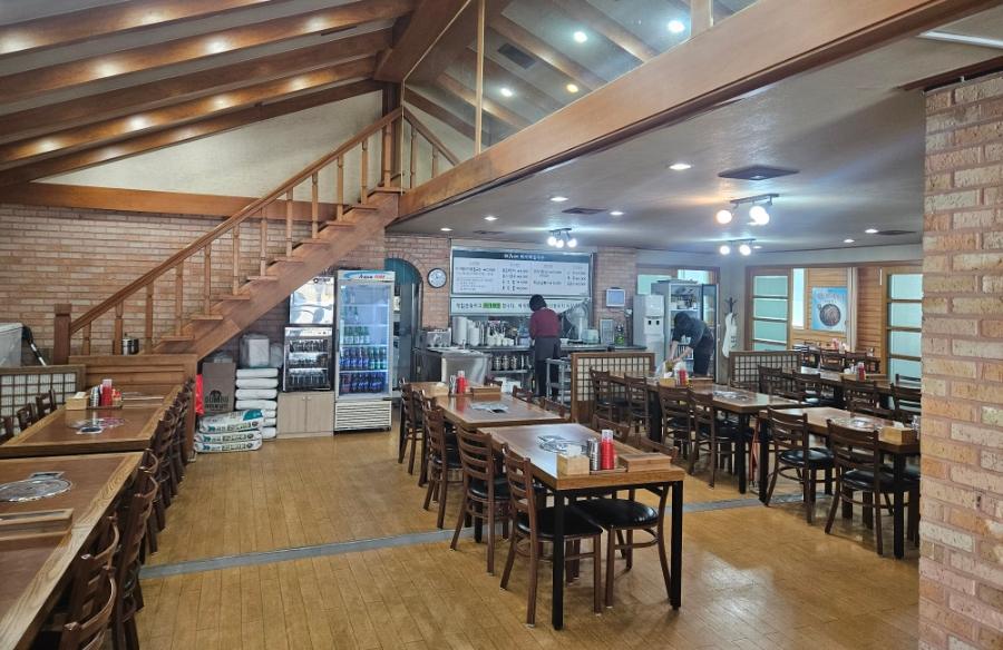 이가네바지락칼국수;보리밥 이미지