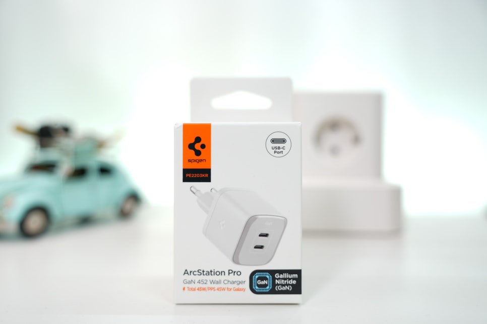 슈피겐 PD 45W PPS USB C타입 GaN 초고속 멀티 충전기 PE2203 사용기 이미지 2