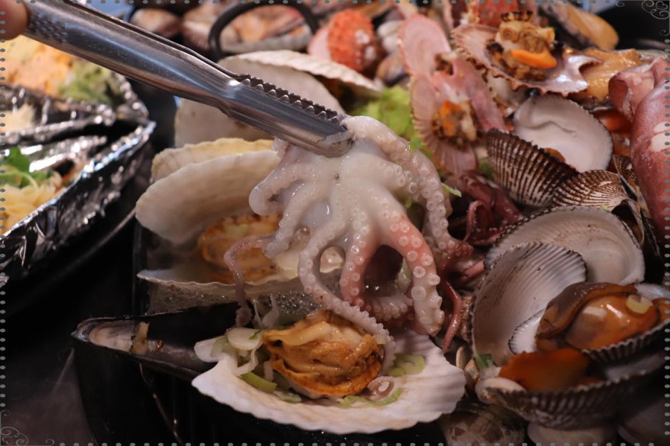 조개와칼국수 이미지