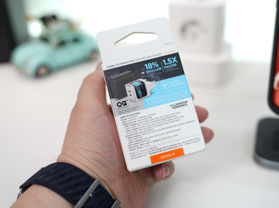 슈피겐 PD 45W PPS USB C타입 GaN 초고속 멀티 충전기 PE2203 사용기 이미지 4