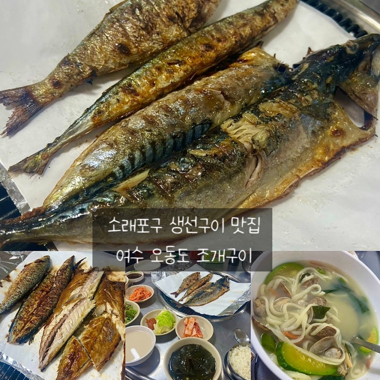 여수오동도조개구이 이미지
