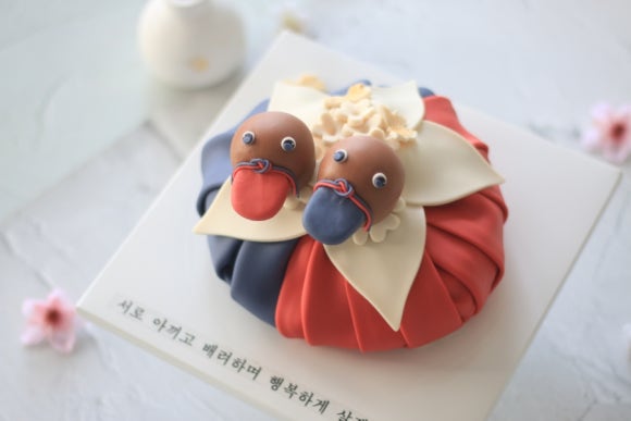 원앙떡 이미지