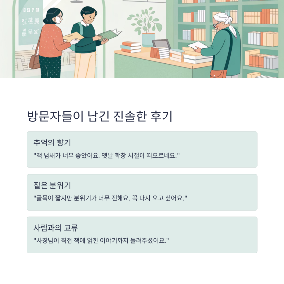 헌책방산책 이미지