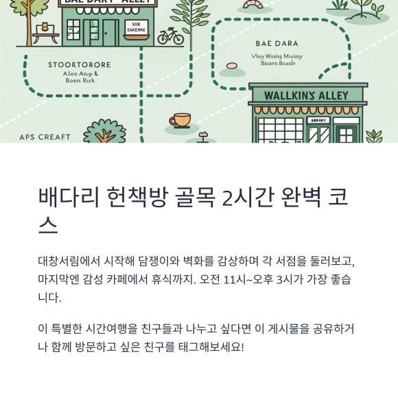 헌책방산책 이미지