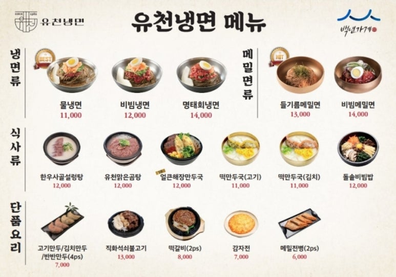 유천냉면 화성점 이미지