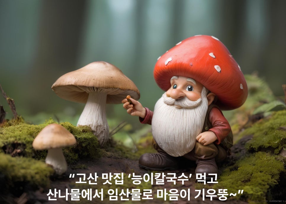 오늘은능이칼국수 이미지