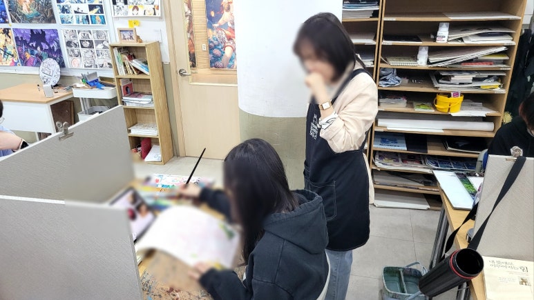모두스만화애니전문학원 이미지