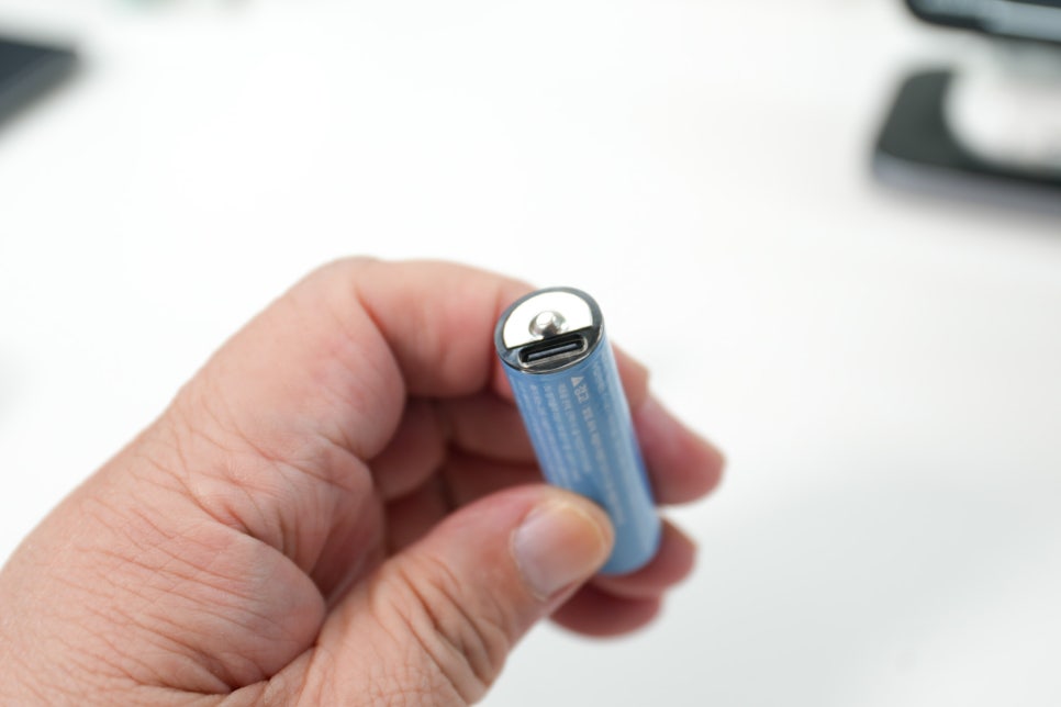 모락 런처 USB C 충전 방식 "AA 리튬이온 배터리" – 삼성 마우스와 투어박스에 꼭 맞는 선택 이미지 5