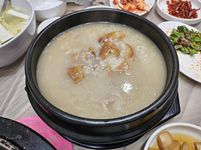 에덴오리누룽지백숙 이미지