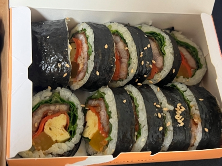 쌘김밥 이미지