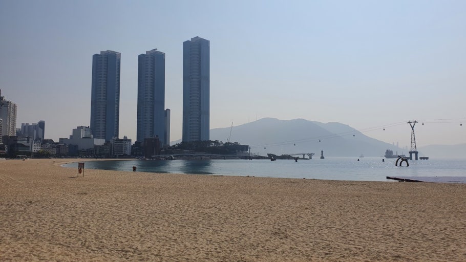 도심속바다풍경 이미지
