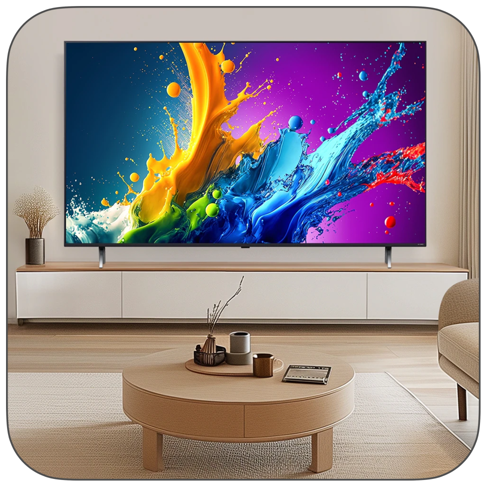 대형 스마트 tv의 새로운 기준, lg qned tv 75qned 75인치 소개