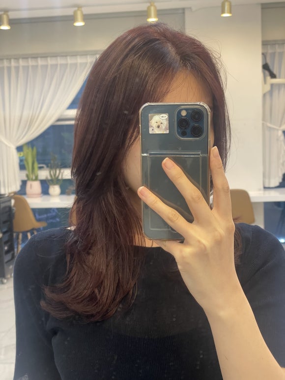 뿜헤어 이미지