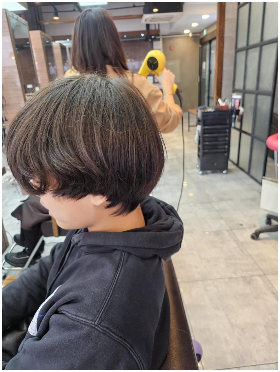 다정한결 헤어 이미지
