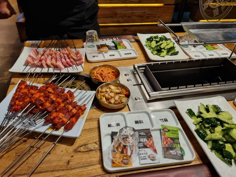 칭다오양꼬치 이미지
