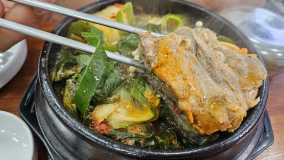 제주공항 감자탕 맛집 제주어멍감자탕