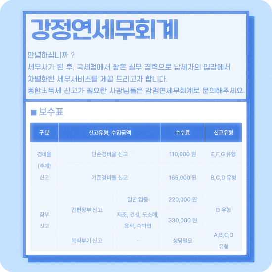 강정연세무회계 이미지