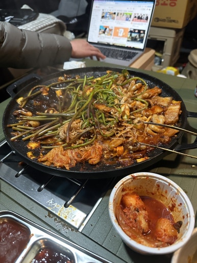 문수산 자연휴양림 야영장 이미지