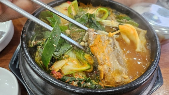 제주공항 감자탕 맛집 제주어멍감자탕