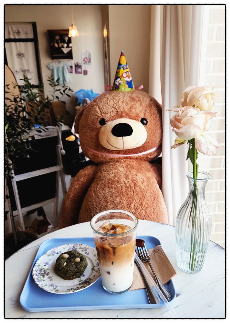 꽃곰 이미지