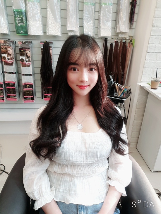 붙임머리 이미지