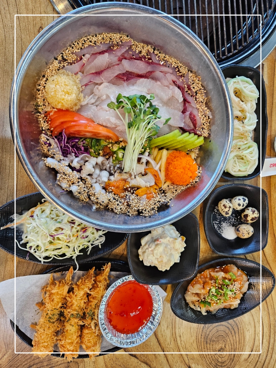 바다회조개구이 이미지