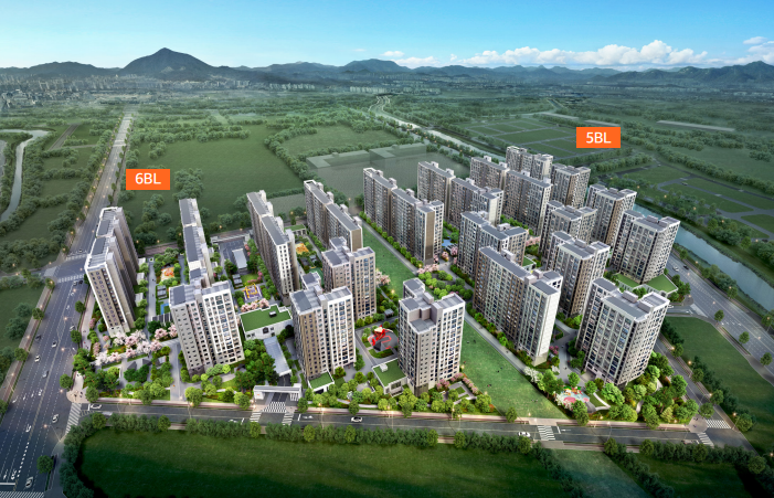 e편한세상 대장 퍼스티움(부천대장 A-6BL) 신혼희망타운(공공분양) 경기 아파트 현장 사진 1