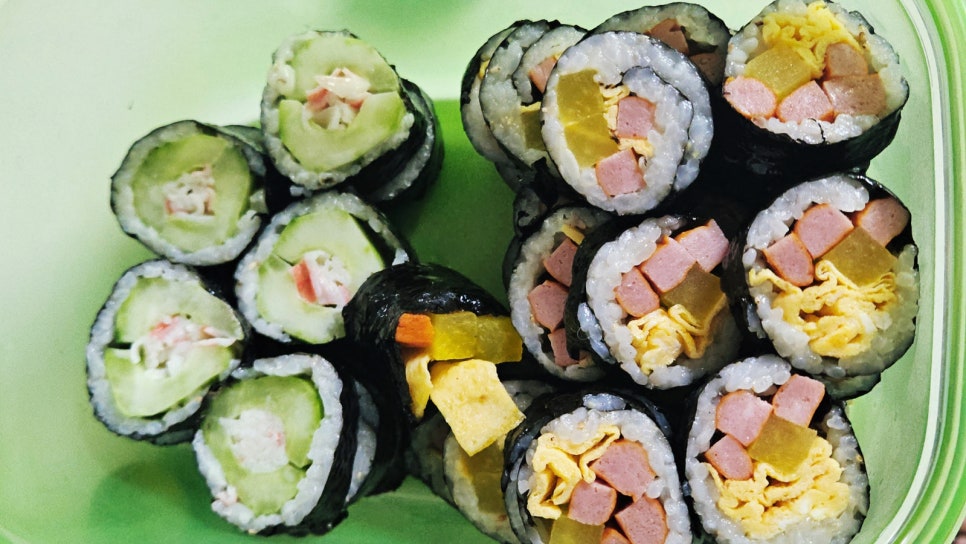 햄을품은김밥 이미지