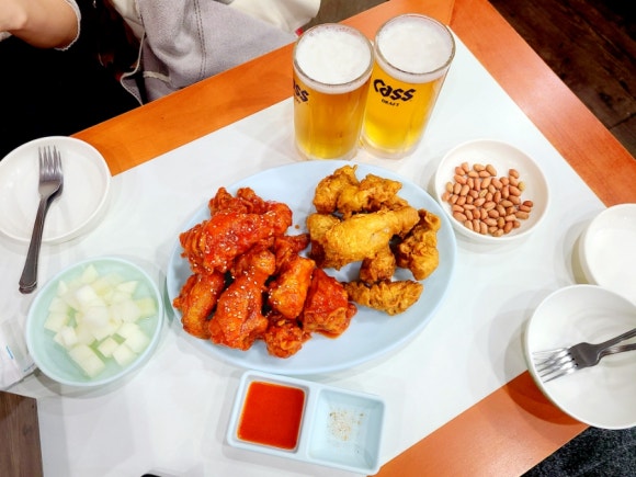 우정치킨호프 이미지